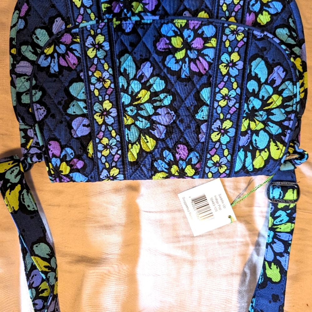Vera Bradley Saddle Up crossbody bag Blue rhapsody